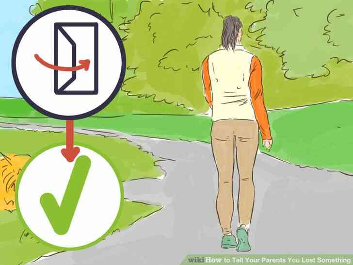 Image intitulée Dire à Vos Parents que Vous avez Perdu quelque Chose de l